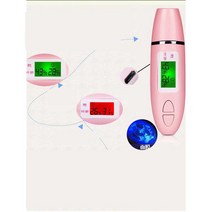 피부 수분 테스터 유수분 측정 피부관리 충전식, 충전식 핑크