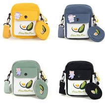 초등여아 귀여운 동전파우치 미니 크로스백 캐주얼백 휴대용 휴대폰가방 견학