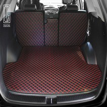 곰스카 신형올뉴투싼트렁크매트 등받이포함 퀼팅트렁크매트 카매트 트렁크가죽바닥매트 자동차매트 차종별풀세트, 1개(퀼팅-풀세트), 트랙스/더뉴트랙스 풀세트(2013-)