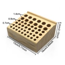 가죽공예 베지터블가죽 스웨이드원단 천연가죽원단46/98 홀 소나무 가죽 공예 랙 스탠드 DIY 조각 펀칭 도, 01 46 holes