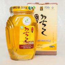 농가정보서비스 산지직송 순수 G마크 순수100% 국내산 아카시아 꿀 2.4kg 청정농가, 1개