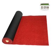 초면애 현관롤매트 먼지털이 수분제거 벨벳레인 롤매트, 레드, 1개