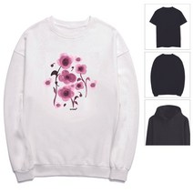 꽃 무늬 그림 여성 남성 티셔츠 후드 맨투맨 박스반팔티 레이어드 새해선물 커플티 강아지반팔티