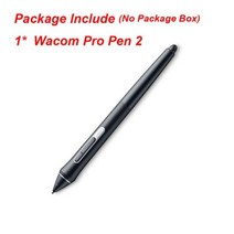 타블렛 드로잉패드 Intuos Pro Cintiq 모바일 스튜디오 프로 디스플레이 태블릿 8192 압력 레벨 용 Wacom, 01 Only Wacom Pro Pen 2
