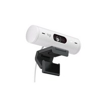 로지텍 BRIO 500 광시야각 FHD 화상 웹 캠 PC 카메라 오프화이트