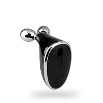 미세 전류 얼굴 마사지 미용 도구 롤러 피부 리프팅 탄력 주름 제거 개인 관리 가정용 기기, 02 블랙