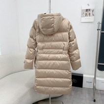 강아지패딩 강아지 오리털 패딩 강아지겨울옷 여성용 중간 길이 슬리밍 다운 양털 모자 KR8854, 8.K003 - M