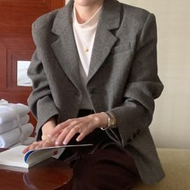 코코블랑 / 마가렛 헤링본 싱글자켓