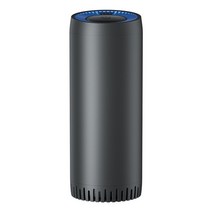 xiaomi youpin 자동차 공기 청정기 새로운 알루미늄 합금 음이온 발생기 2022 휴대용 미니 freshen mi usb 액세서리 air clear, 블랙 USB 플러그 인