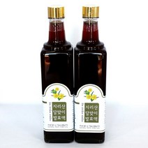 청운당농산 지리산 달맞이꽃차 발효액 2병 달맞이꽃종자유 진액, 2개, 500ml