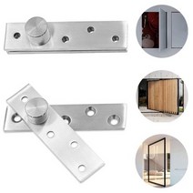 360도 회전경첩 스테인레스 스텐회전 힌지 매립경첩 피벗경첩 피벗힌지 가구문 방문 화장실문 힌지 100