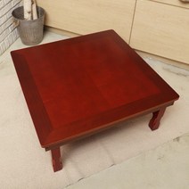 단청공예 포치 정사각 75x75 교자상.미아트, 엔틱