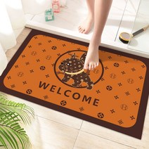 현관문 깔다 욕실 흡수 미끄럼방지 바닥매트 화장실 입구 입문 발판 샤워 패드 러그