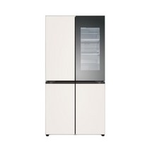 LG전자 LG 노크온 매직스페이스 냉장고 M874GBB452.AKOR 875L, 단품없음