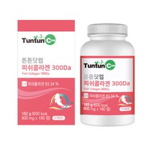 튼튼닷컴 피쉬 콜라겐 300 Da [6개월분] - 본사 직발송 - 정품, 180정, 1개