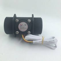 물 유량 센서 산업용 유량계 g1.5 물 흐름 카운터 표시기 유량계 홀 센서 스위치 g1.5 dn40 5-150lmin, 5개