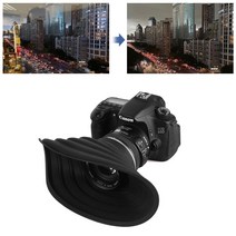 톡톡마켓 빛 반사광 방지 방수 다기능 실리콘 카메라 렌즈 후드, A795