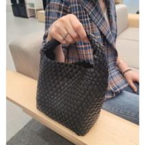 멋 쁨 위빙 짜임 매쉬 파우치셋트 여성토트백 (7컬러)