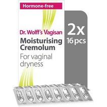 여성질유산균 프로바이오틱스 유산균 울프 닥터의 바지산 모이스처라이징 크레몰룸 무료 페서리 매일 2 x 16개, 단일수량, 단일개당 용량/중량/정