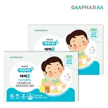 [지엠팜] 야미푸(Yummy&poo) 1개월분 (프로바이오틱스 프락토올리고당 유산균 함유), 야미푸 2개, 60포