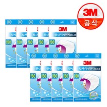 3M 황사 미세먼지 마스크 KF80 화이트 10개 낱개포장, 단품, 단품