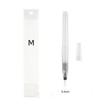 식용펜 식용색소 천연 세트 카라멜 초콜릿 2In1 Sugarcraft 접착제 브러시 펜 S/M/L 퐁당 케이크 금형, 01 M