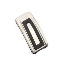 오르간페달 자동차 튜닝 페달 스테인레스 스틸 가스 브레이크 레스트 풋 커버 프로텍터 좌석용 Leon ST SC 5F LHD 2013 용 액세서리, 1Pcs Rest Pedal