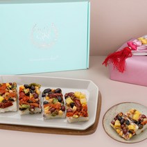 시루조아 [시루조아] 국내산 밤 대추 영양 찰떡 16개입 960g 떡 민트 선물세트, 60g, 1세트