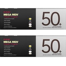 GNC 메가 맨 비타팩 프로그램 50+, 2개, 30개입