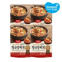 동원 양반 김치 청국장찌개 460g x4봉, 4봉