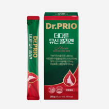 1+1 닥터프리오 김태희 뮤신 콜라겐 3000mg 20gx14포 4주분