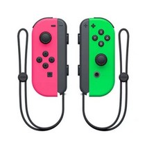 Joy Cons-스위치 닌텐도 L/R 무선 컨트롤러 닌텐도 스위치와 호환 가능 조이콘 웨이크 업/스크린 샷 포함 스마트폰조이스틱, 14 Pink and green