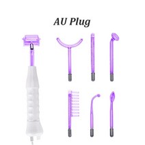 레이저토닝 고주파 리프팅 치료기 고주파 얼굴 뷰티 스타 7 인 1 전극 유리 튜브 페이셜, Without Box AU Plug