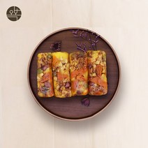 오복떡집 찰떡 호박찰떡 호박꼬지 단호박 울타리콩 완두베기 밤 호두 야침대용 개별포장, 75gx10