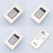 SKT WiFi 스마트 홈 IOT 리모컨 스위치, 02.스마트 리모컨 스위치 2구_cp