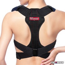 네오메드 국산 자세교정밴드 JC-7030 굽은등 거북목 라운드숄더 바른자세교정기, 1개