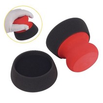 핸드그립 폴리셔 약7x5cm 스펀지패드 2p포함 광택왁스 _ 230206EA, 본상품선택, 본상품선택