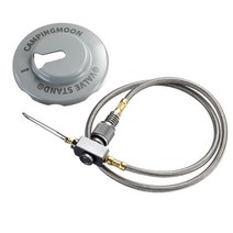 lpg충전호스 50100cm 야외 캠핑 가스 연장 튜브 스토브 어댑터 호스 호스카트, [03] 0.7M Hosewith valve