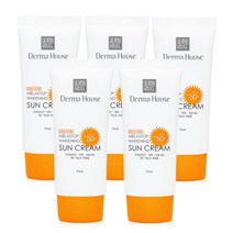 더마하우스 화이트닝 썬크림50mlx5개/ 주름 3중기능성 SPF50+PA+++, 화이트닝 썬크림50mlx5개