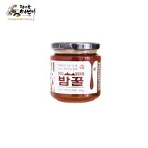 피아골미선씨 지리산 청정벌꿀 밤꿀 300g (유리병), 단품, 단품