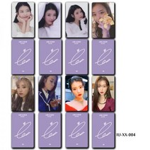 아이유 굿즈 카드 셀카 포카 지갑 카드케이스, IU-XX-004, 8장 세트