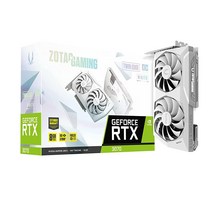 ZOTAC GAMING GeForce RTX 3070 트윈 엣지 OC 화이트 에디션 LHR 8GB GDDR6 256비트 14Gbps PCIE 4.0 게이밍 그래픽 카드 IceSt, Pack of 1