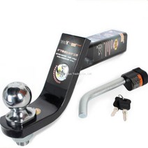 카라반 트레일러 인치별 콜로라도 미국식 견인 장치 마운트 볼 포함 50mm, 4인치 잠금ml