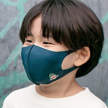 올유키즈 다이몬쥬 빨아쓰는 발열 은나노 항균마스크 겨울 방한 패션 유아 아동 어린이 국내생산