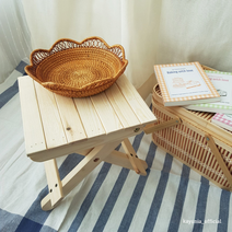 캠핑 우드 폴더블 미니선반 접이식테이블 감성캠핑, CHI_CAM_0015 Free