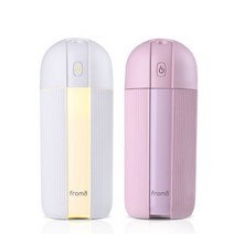 프롬비 워터캡슐 휴대용 무선 미니가습기 인디핑크, FA126(인디핑크)