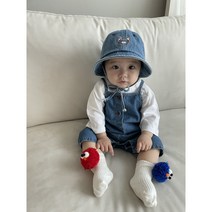 코코청멜빵슈트 가을 베이비 등원룩 촬영룩 북유럽아기옷 베베나인