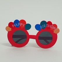 이큐컴퍼니 생일 안경 선글라스, 풍선레드
