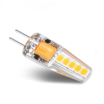 1/5/10개 G4 Led 전구 12V 미니 실리콘 SMD2835 10LED 360도 각광 빔 Led등은 가정 조명용 크리스탈 샹들리에, 새하얗다, 10팩