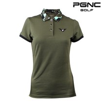 (아울렛) PGNC 골프 여성 반팔 티셔츠 GT-4177/PGR